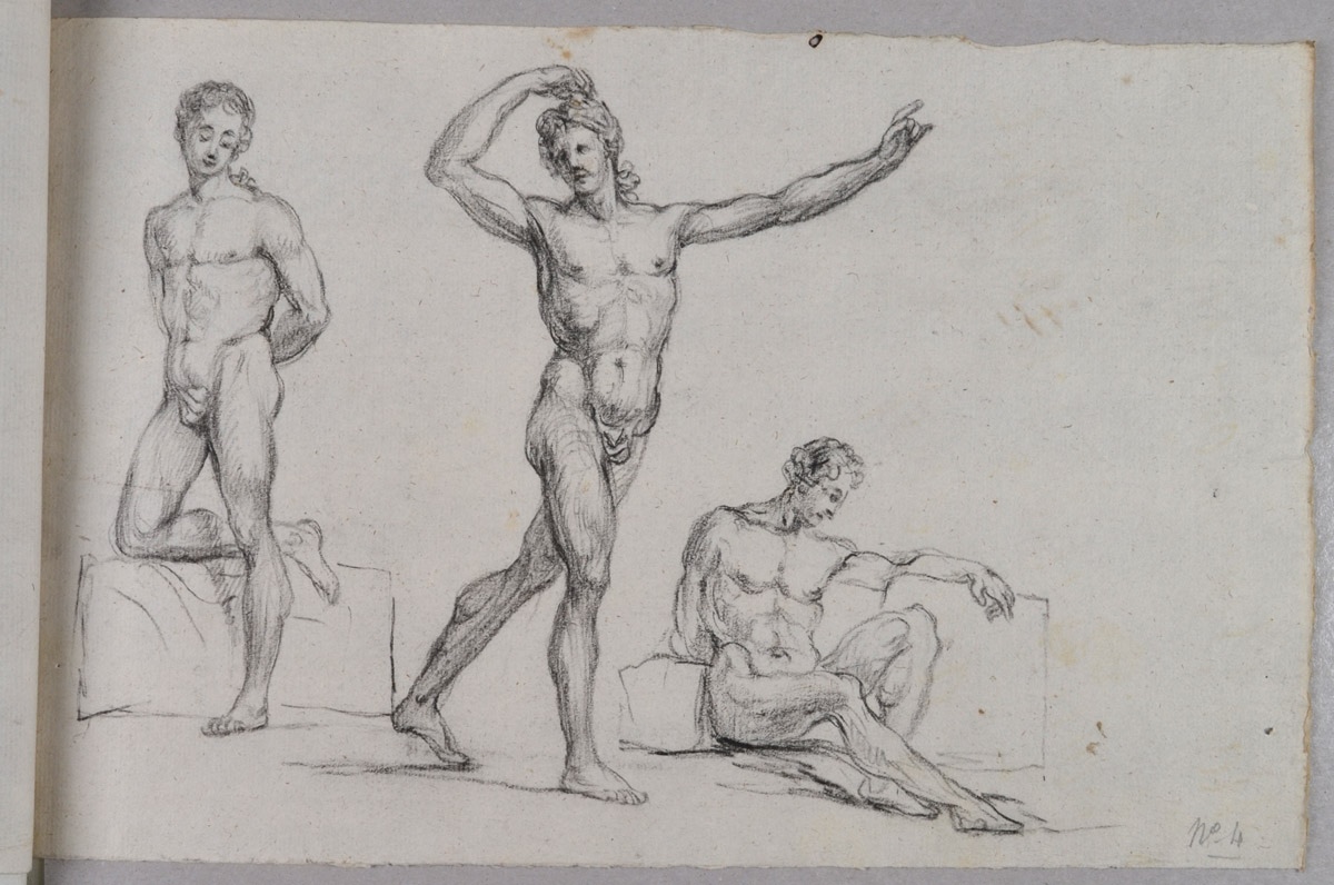 Trois académies d'hommes