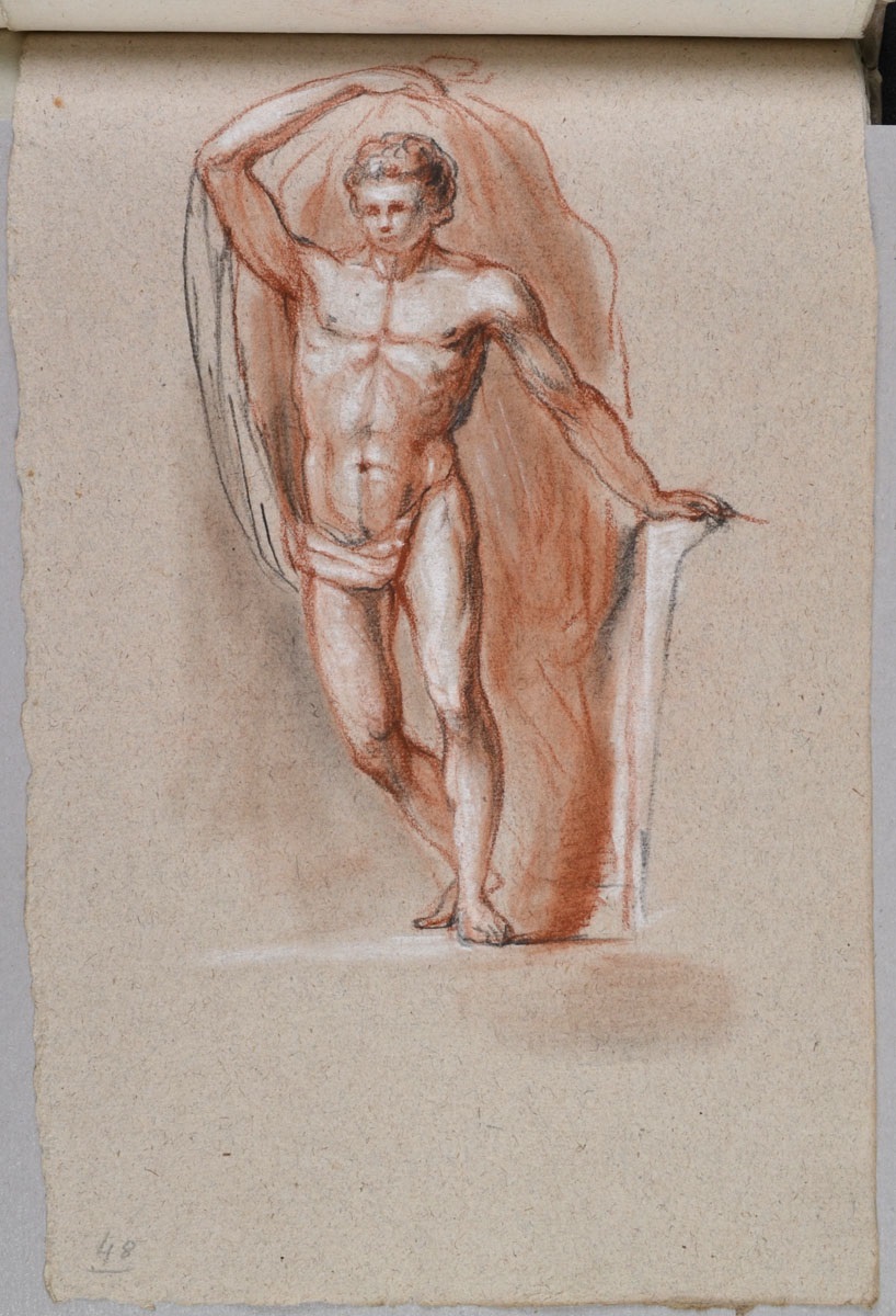 Académie d'homme (étude pour Apollon ?)