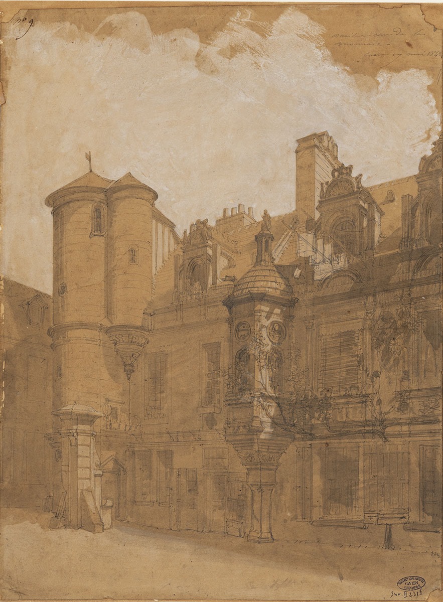 Ancien hôtel de la Monnaie. Façade sur cour