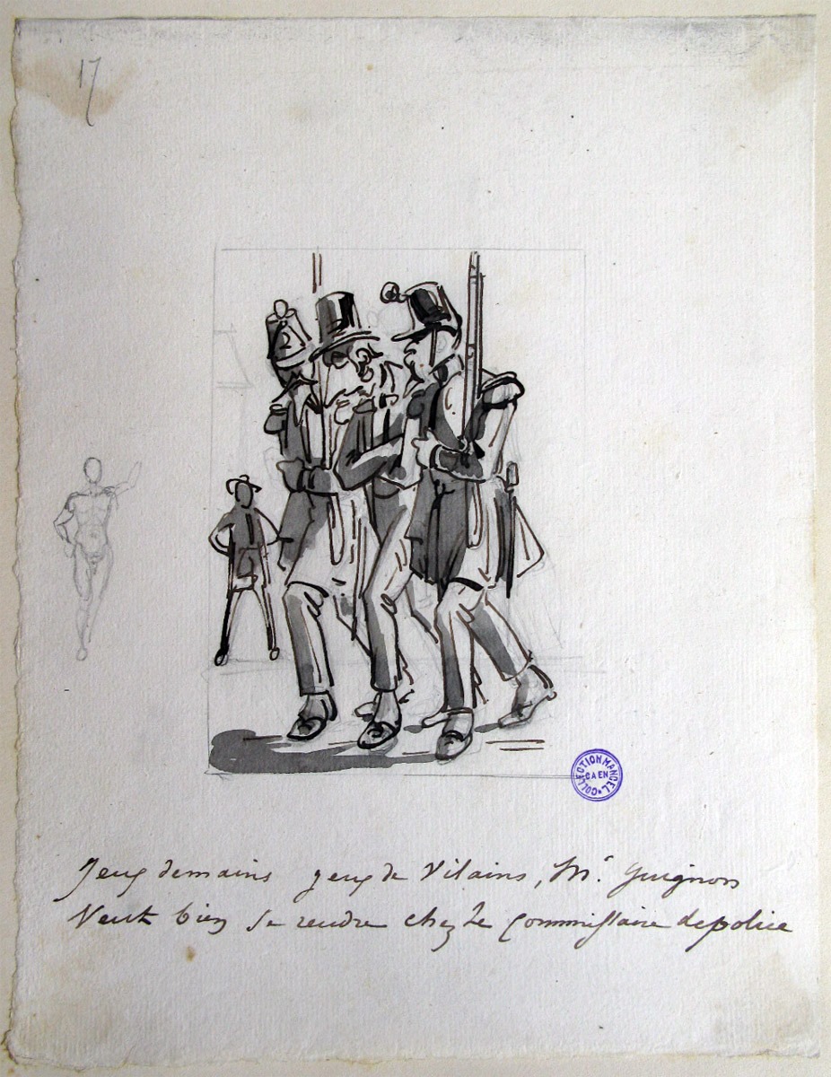 17. Jeux de mains, jeux de vilains ; M. Guignon, ou le voyage d'un habitant de Ruffec de Paris (titre factice de la série)