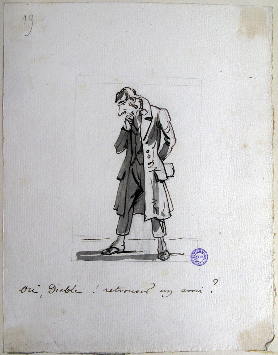 19. Où Diable ! retrouver un ami ? ; M. Guignon, ou le voyage d'un habitant de Ruffec de Paris (titre factice de la série)