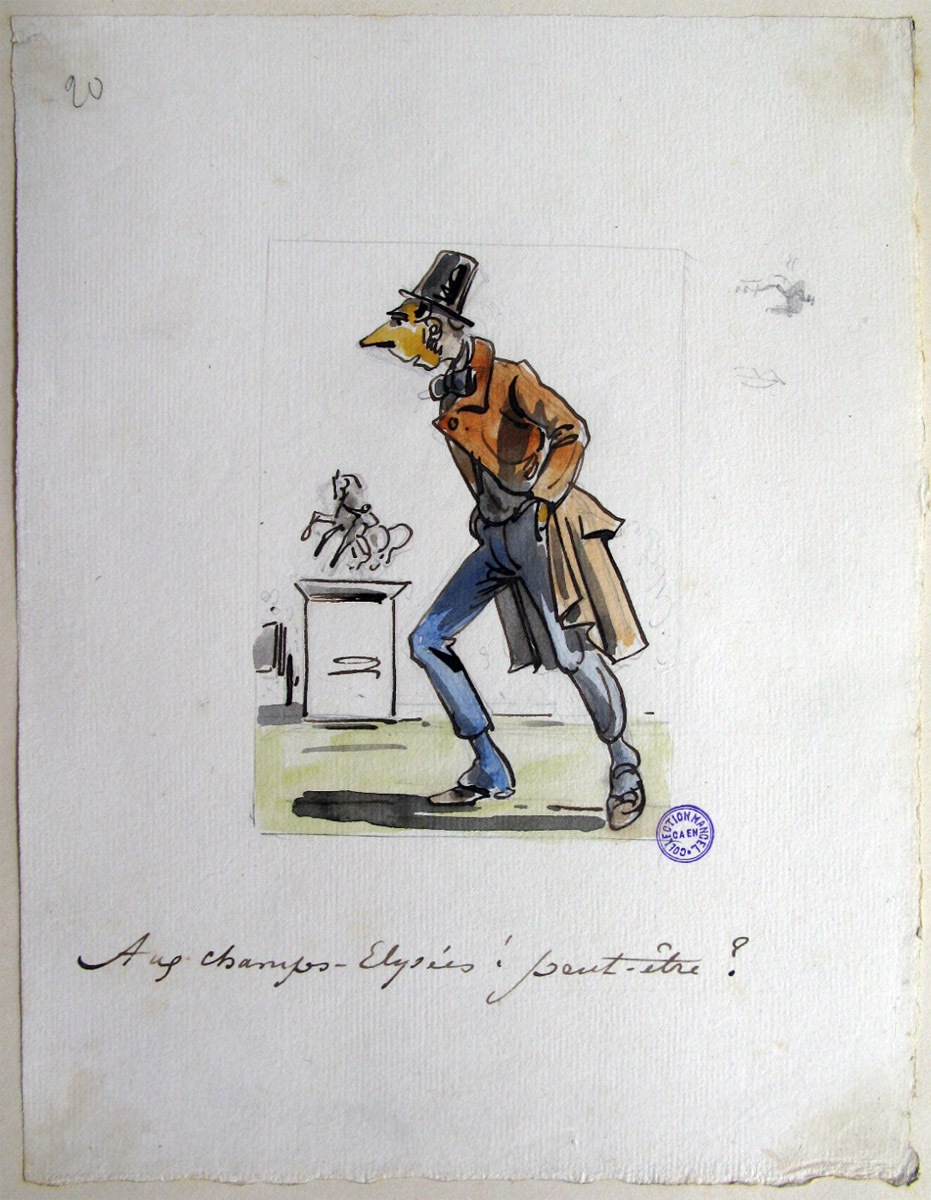20. Aux Champs-Élysées ! peut-être ? ; M. Guignon, ou le voyage d'un habitant de Ruffec de Paris (titre factice de la série)