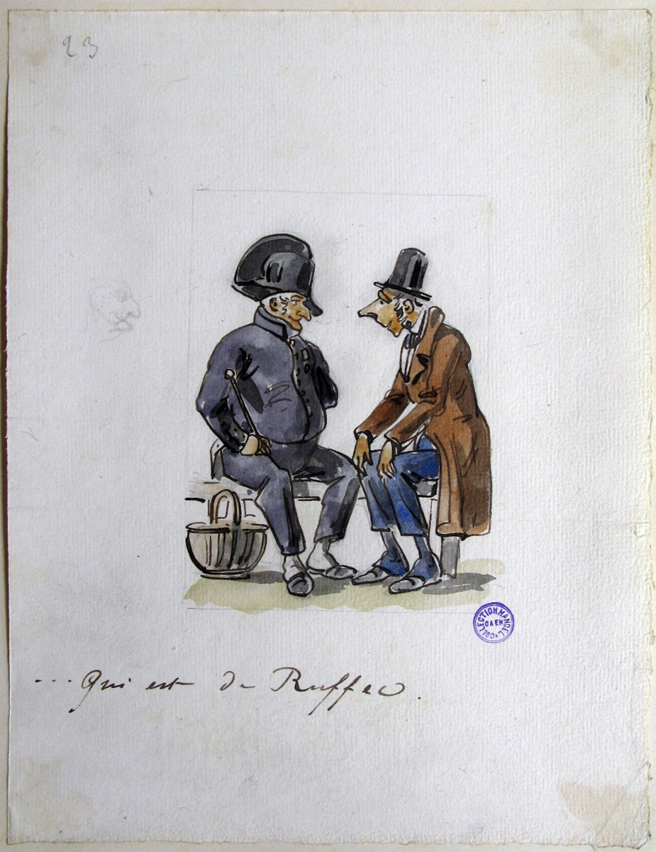 23. Qui est de Ruffec ; M. Guignon, ou le voyage d'un habitant de Ruffec de Paris (titre factice de la série)