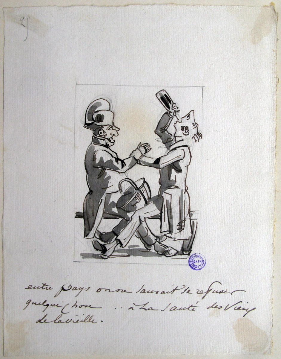 25. Entre pays, on ne saurait se refuser quelque chose ; M. Guignon, ou le voyage d'un habitant de Ruffec de Paris (titre factice de la série)