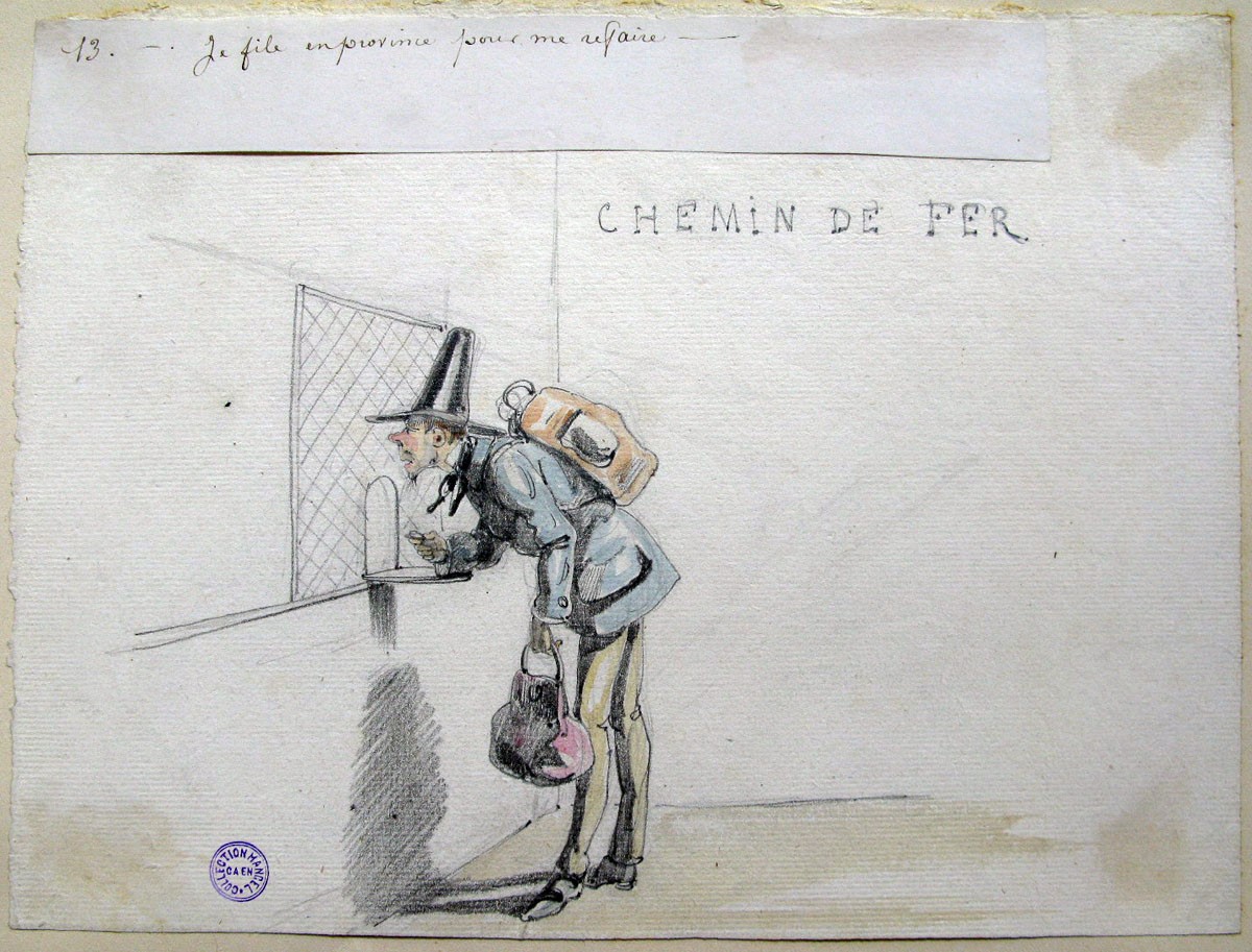 13. Je file en province pour me refaire ; Les tribulations d'un apprenti peintre (titre factice de la série)