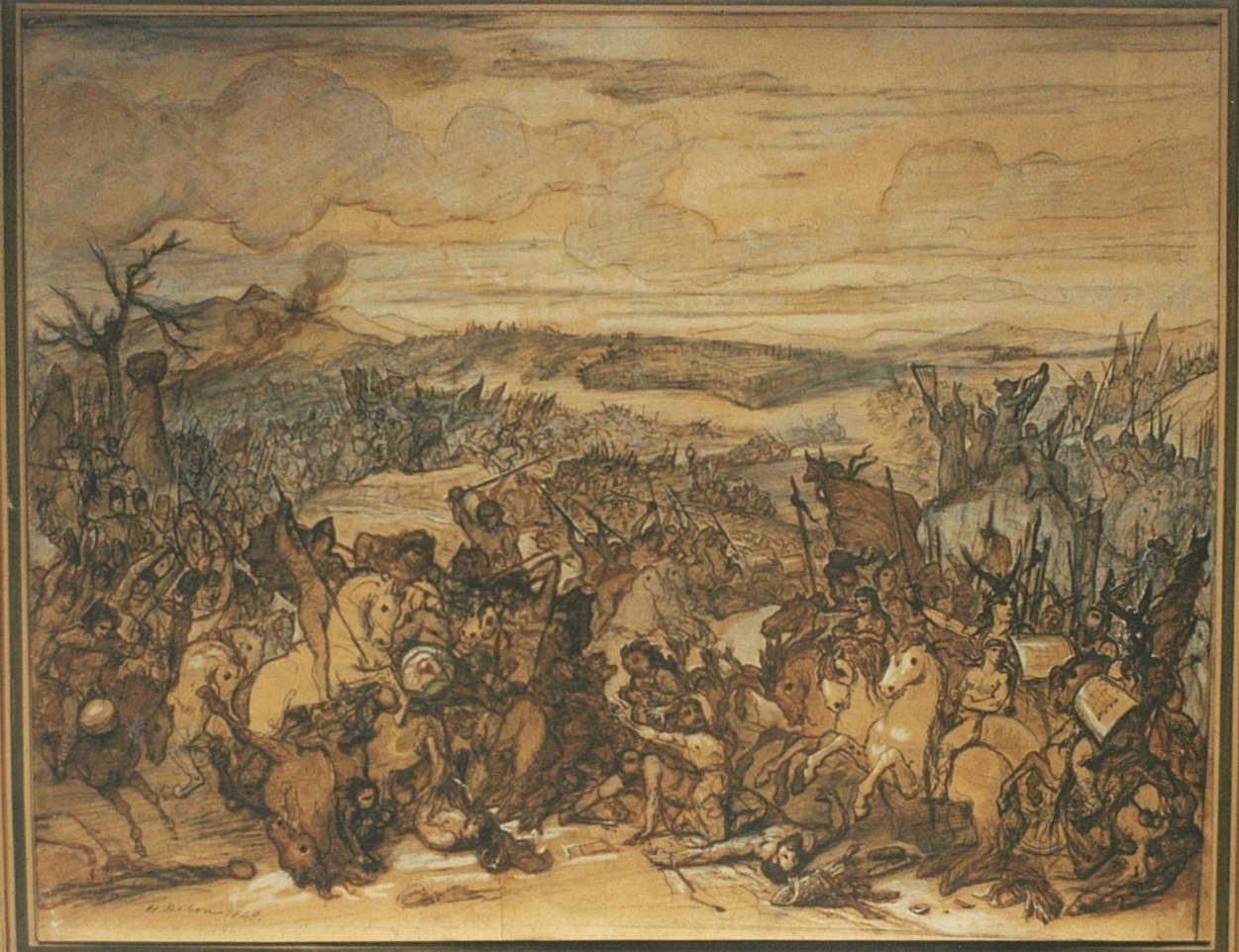 La Défaite d'Attila dans les plaines de Châlons