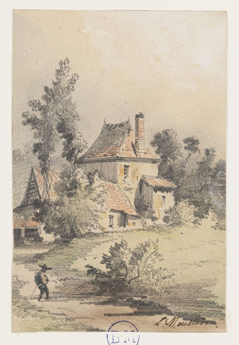 Paysage à la gentilhommière