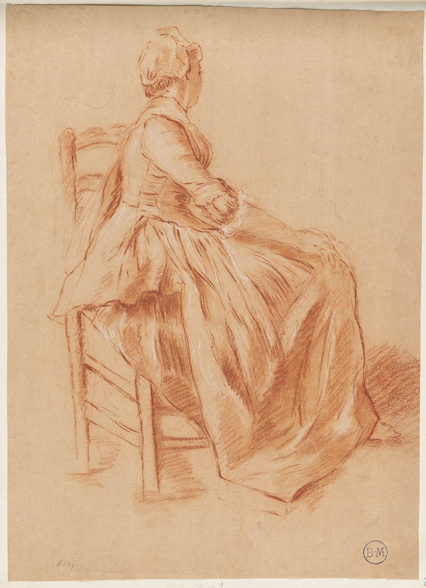 Femme assise