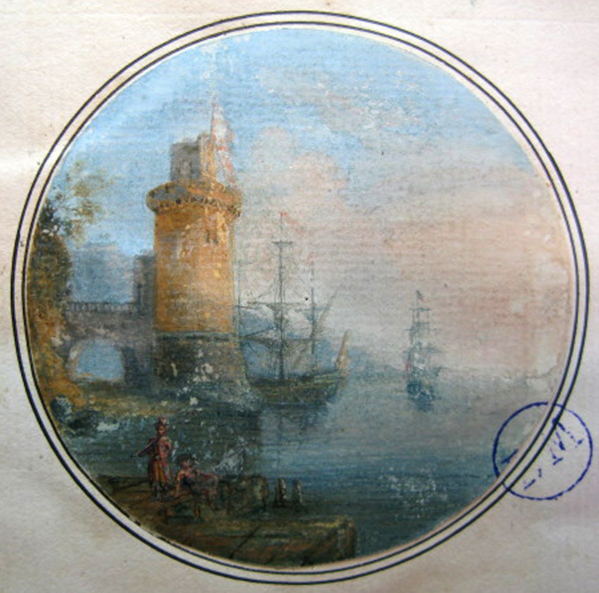 Paysage en bord de mer