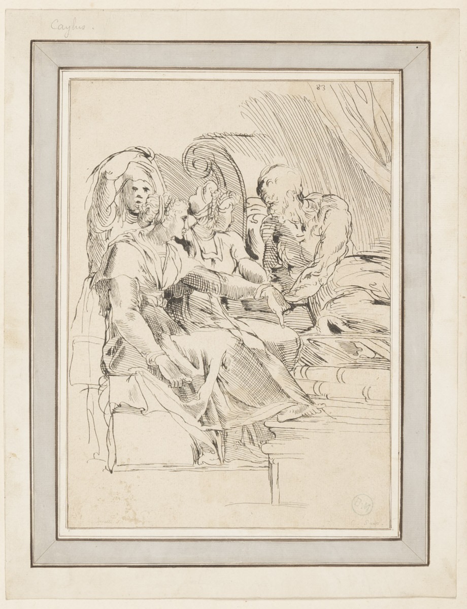 Réunion de quatre personnages