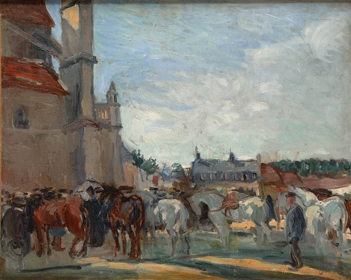 Le Marché aux chevaux