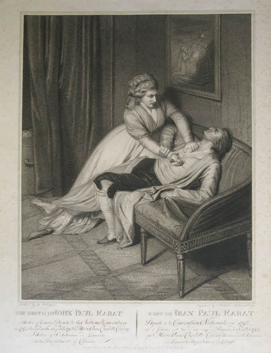 La mort de Jean-Paul Marat