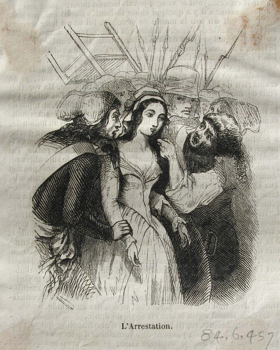 Arrestation de Charlotte Corday