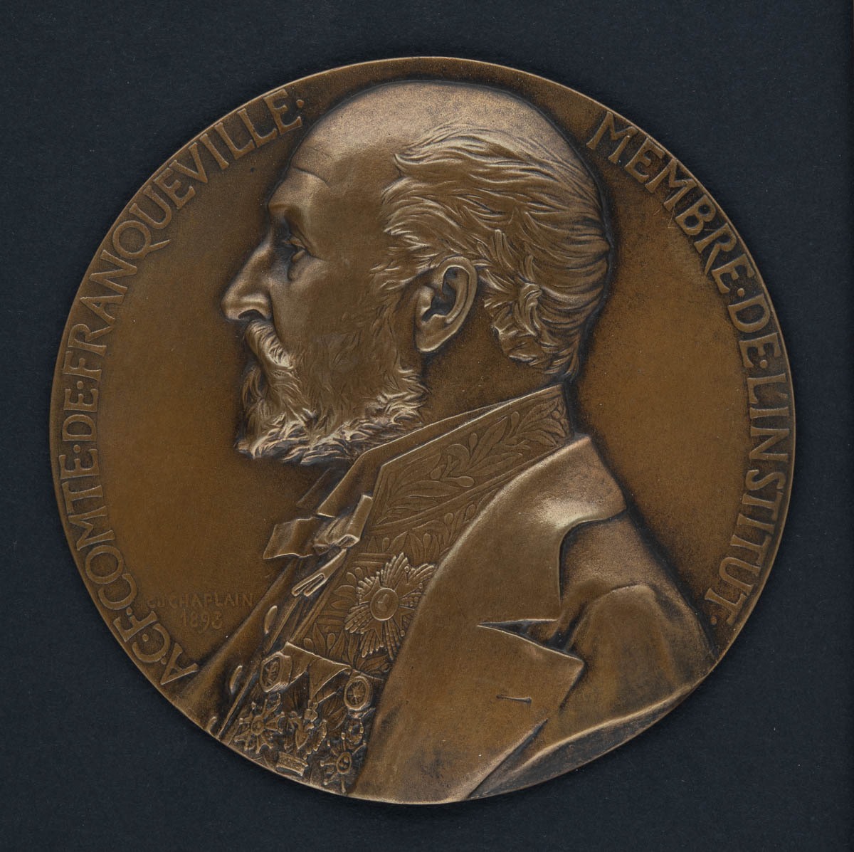 Portrait du comte Charles de Franqueville