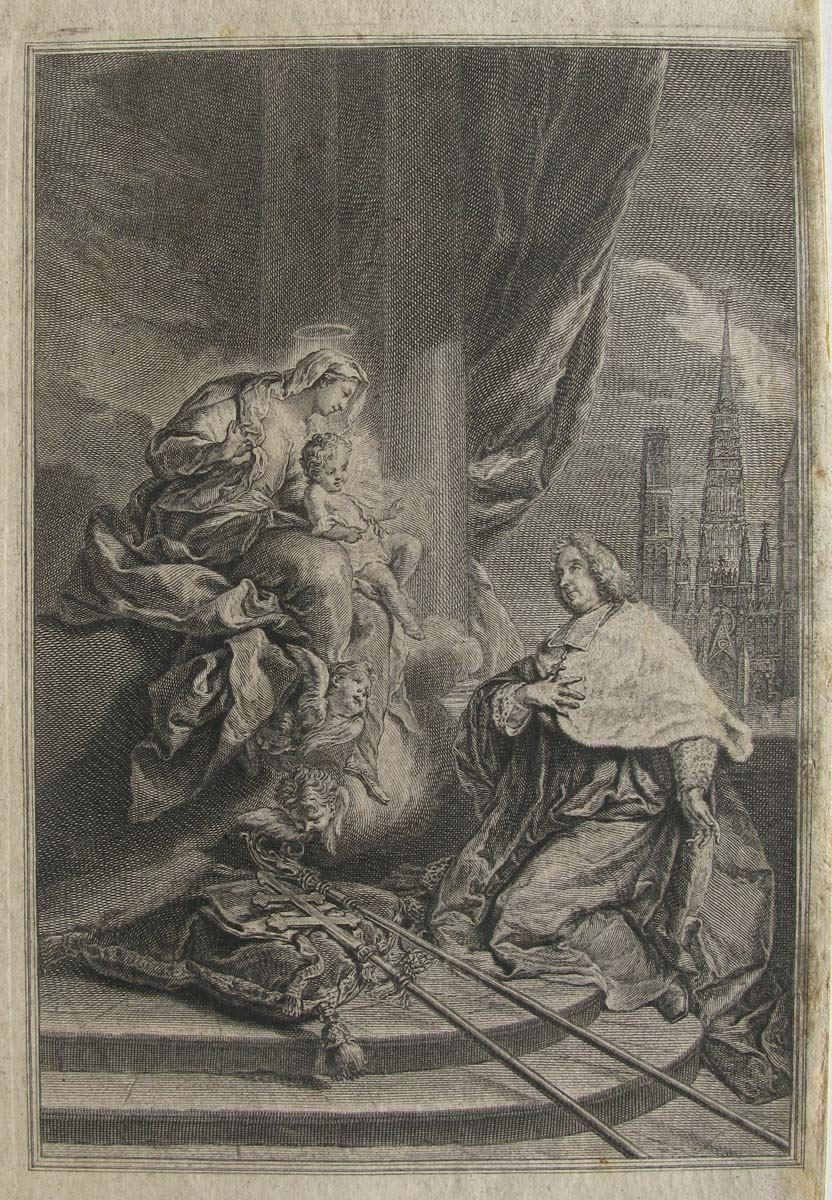 Louis de la Vergne de Tressan ; Frontispice