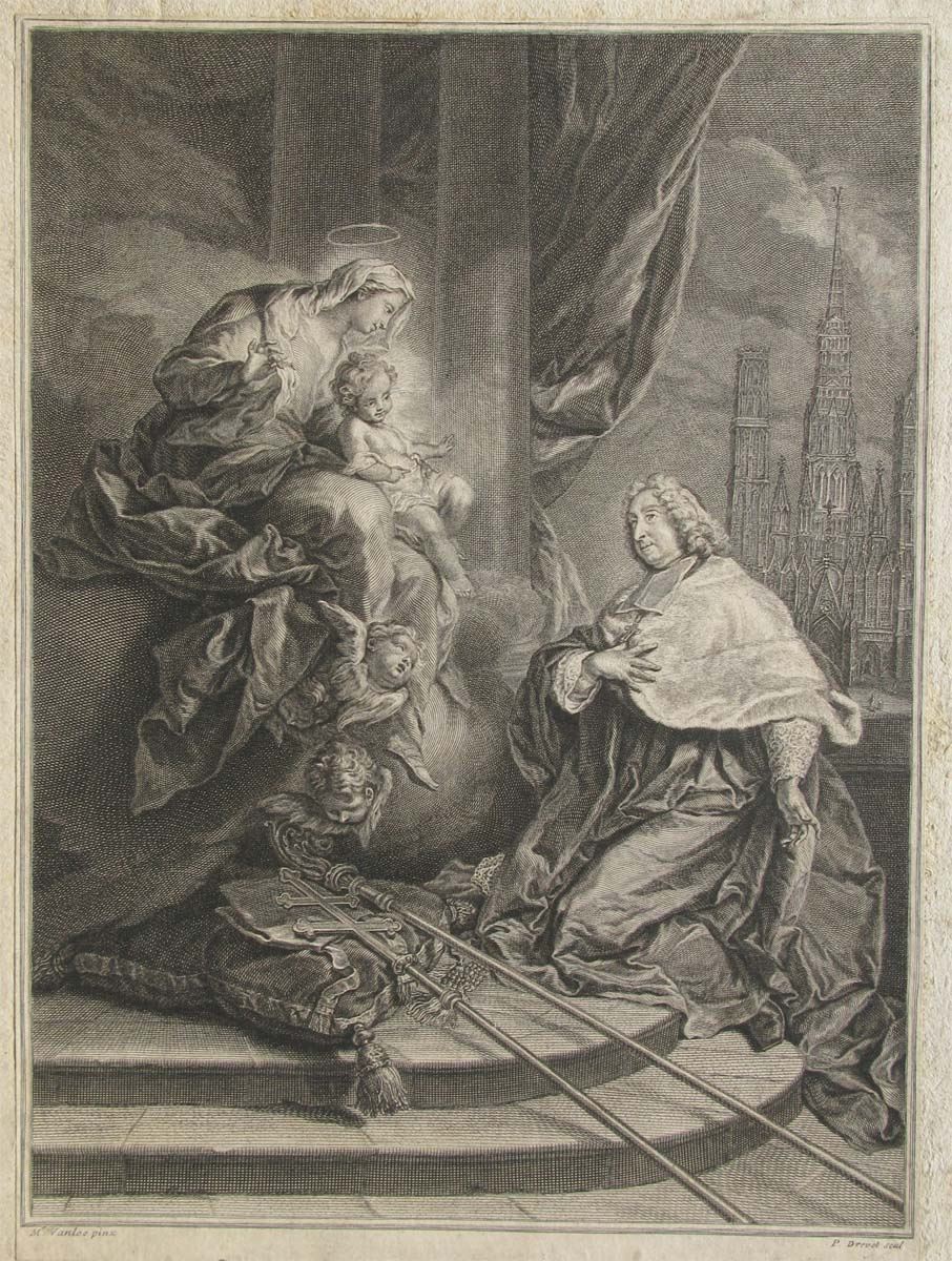 Louis de la Vergne de Tressan ; Frontispice