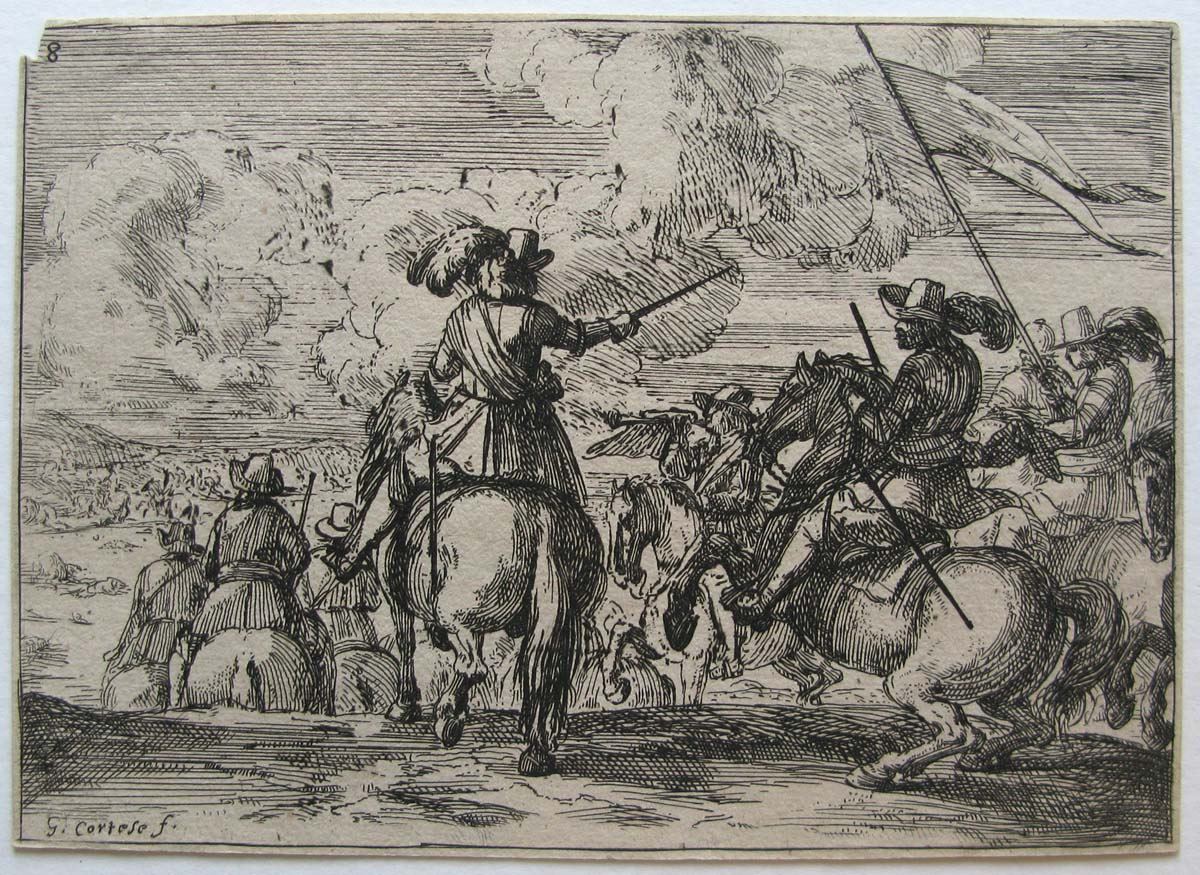 La marche vers le champ de bataille