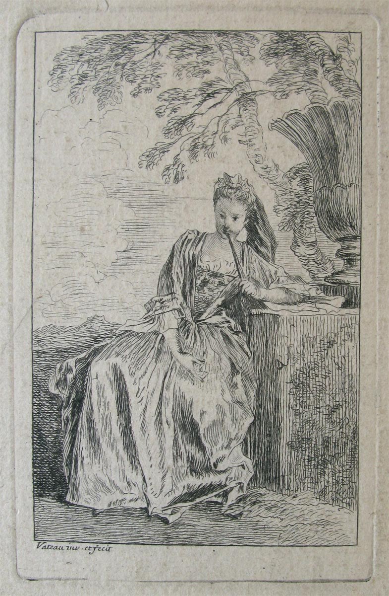 Femme assise