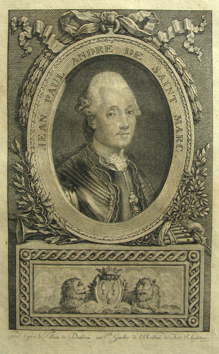 Le marquis de Saint Marc ; Jean-Paul-André des Razins
