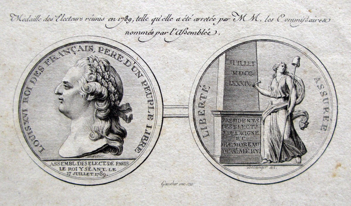Médaille des Électeurs ; Louis XVI