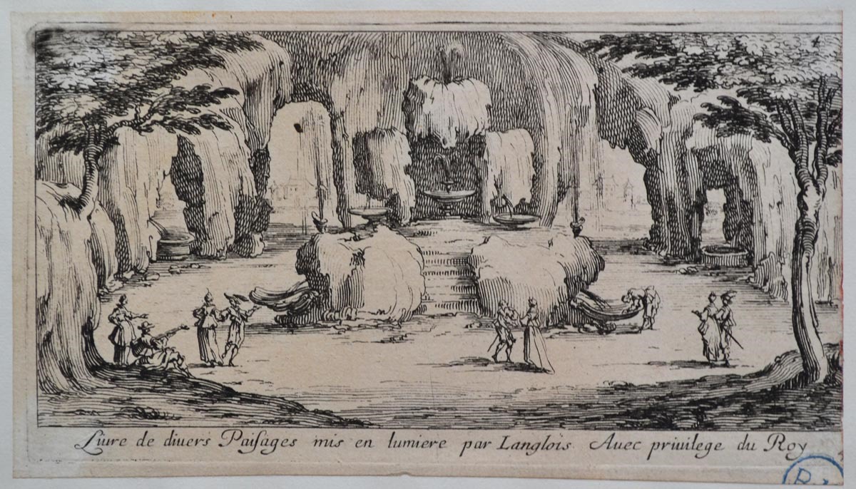 Titre du Livre de paysages de Callot