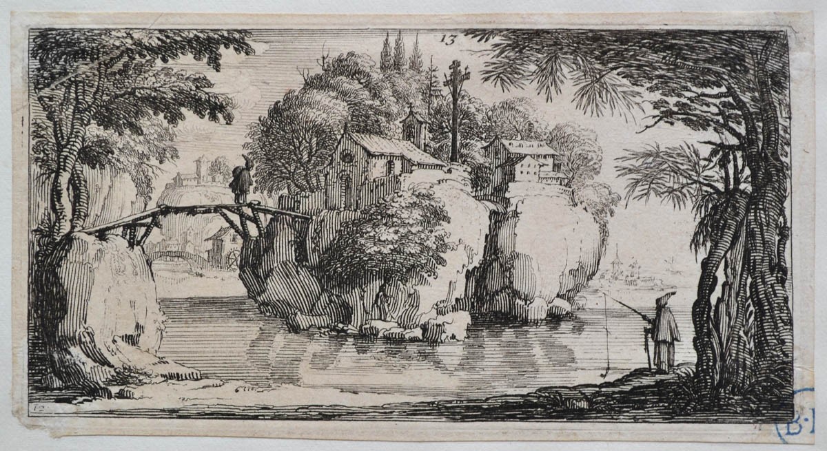 Un ermitage sur un îlot rocheux