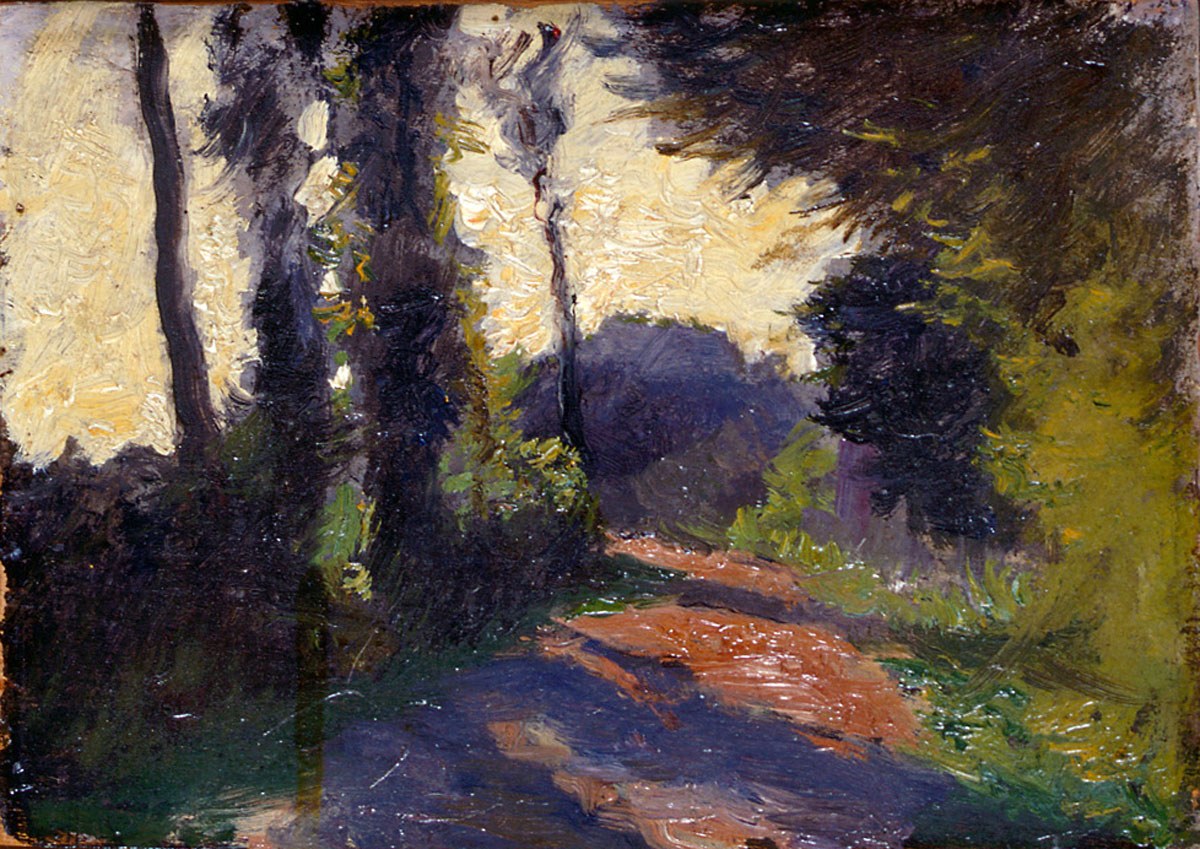 Chemin de la maison des vignes à Ouèzy