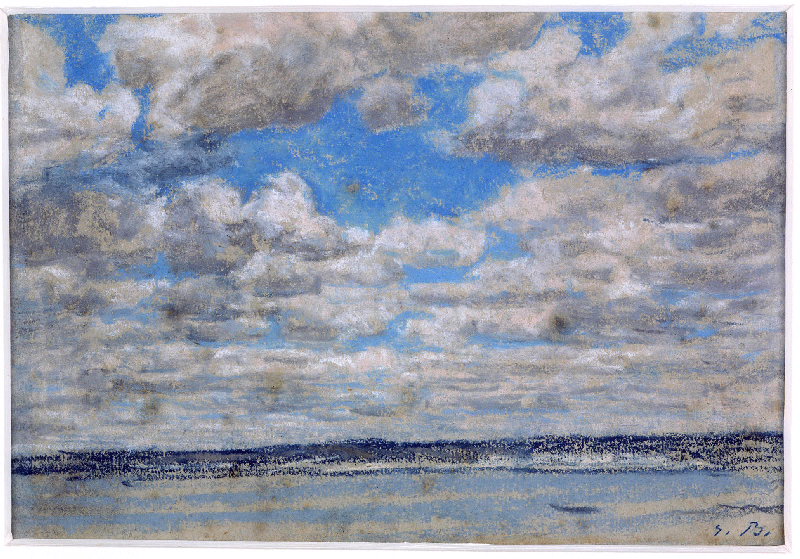 Beau temps, nuages blancs