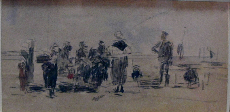 Attente sur la grève, Etaples (L')