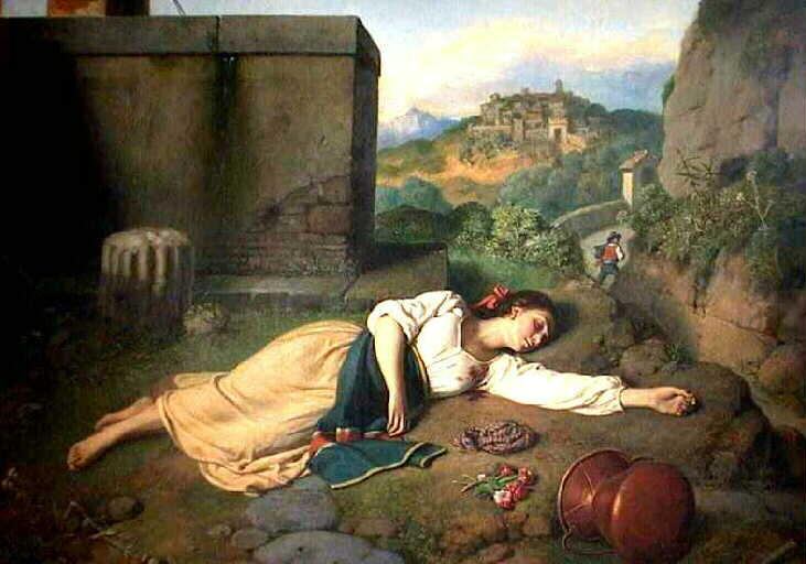 La vengeance, scène romaine