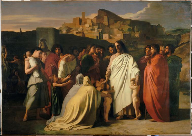Jésus-Christ et les petits enfants
