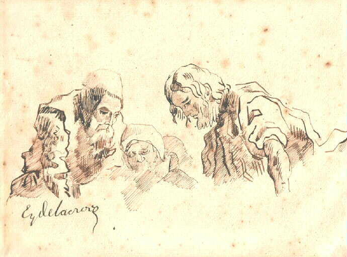Trois hommes âgés