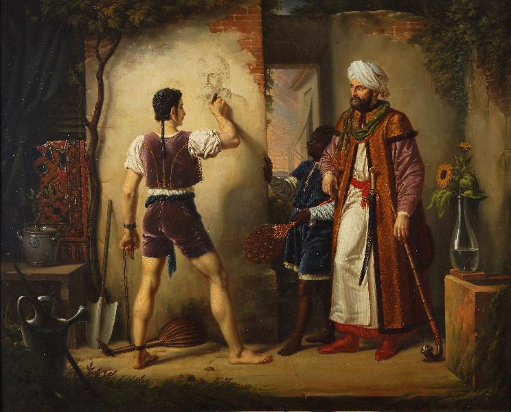 Filippo Lippi, esclave à Alger, fait le portrait de son maître