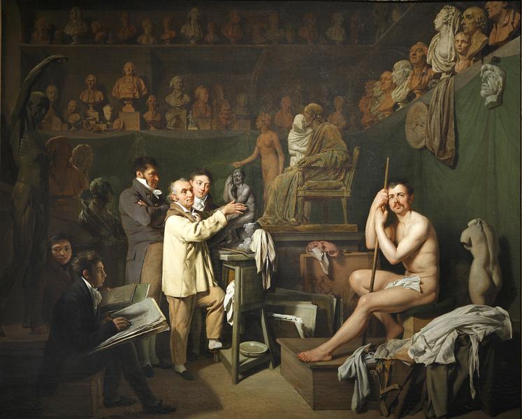 L'atelier du sculpteur Houdon