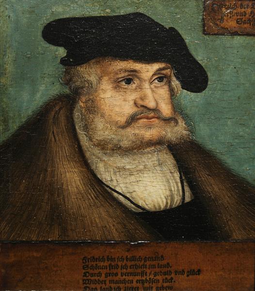 Portrait de Frédéric III le Sage, électeur de Saxe