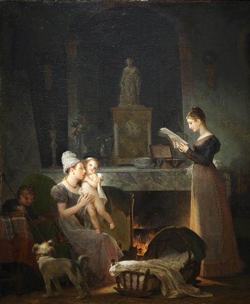 La lecture d'une lettre