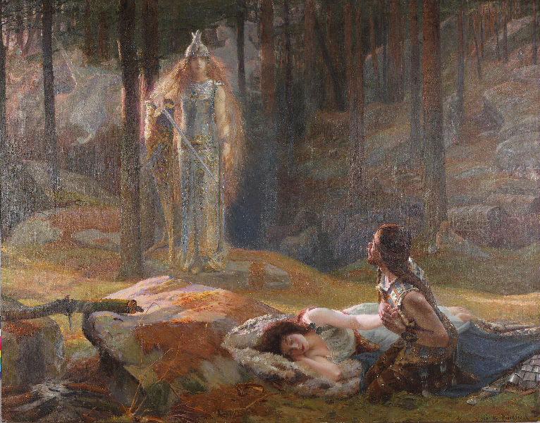 La Révélation, Brünnhilde découvrant Sieglinde et Siegmund