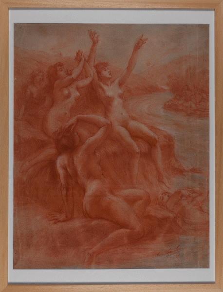 Sirènes sur un rocher