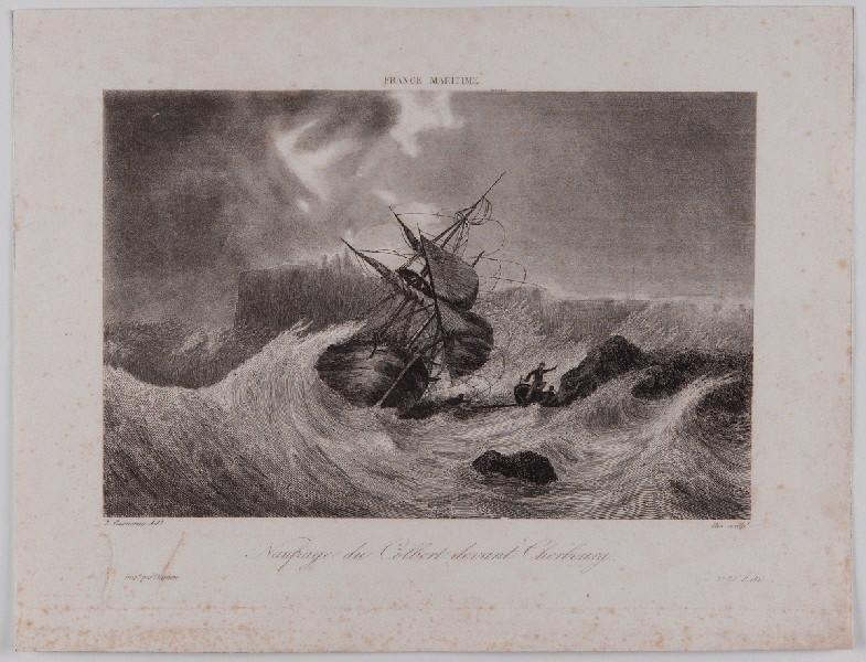 France maritime : Naufrage du Colbert devant Cherbourg