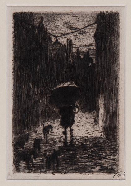Pluie et parapluie