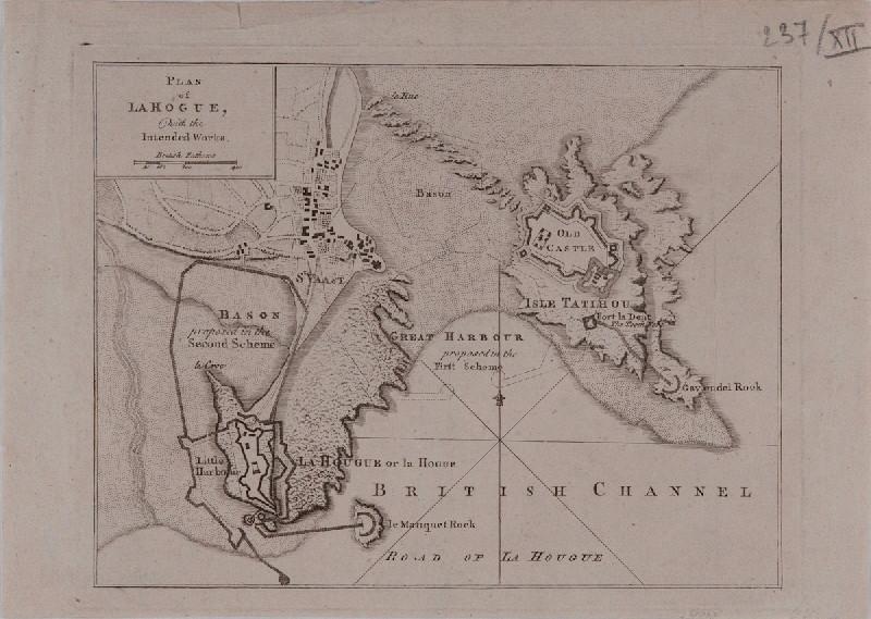 Plan de La Hougue