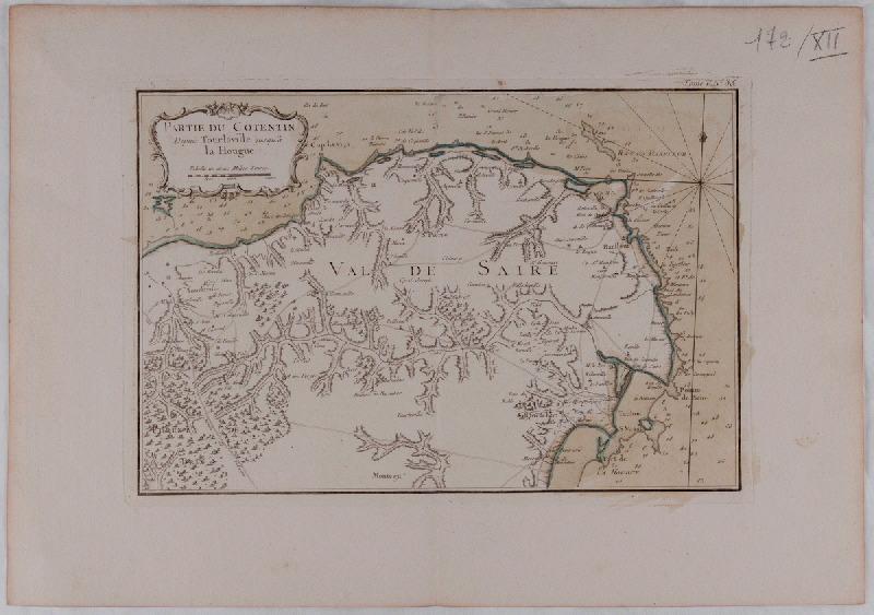 Carte du Cotentin