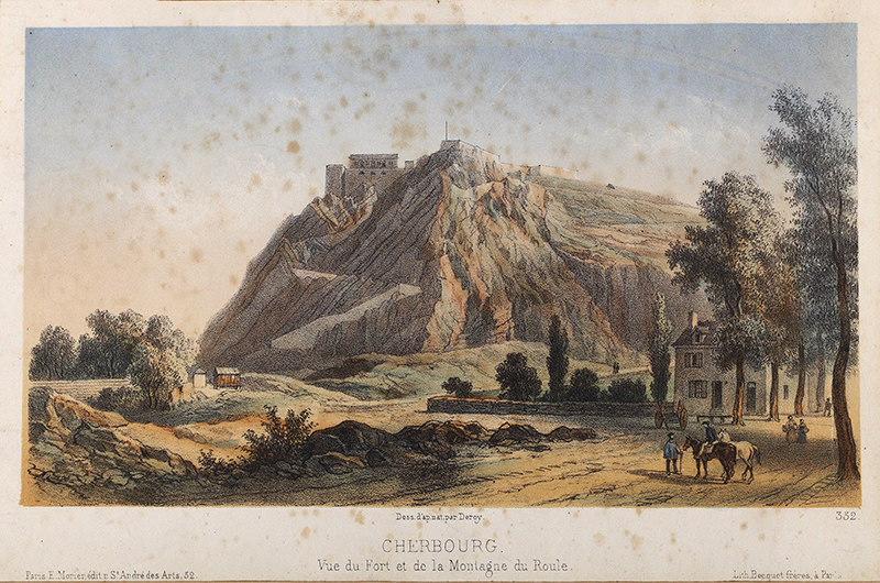 La France en miniature : Cherbourg, la montagne du Roule (vers 1870)