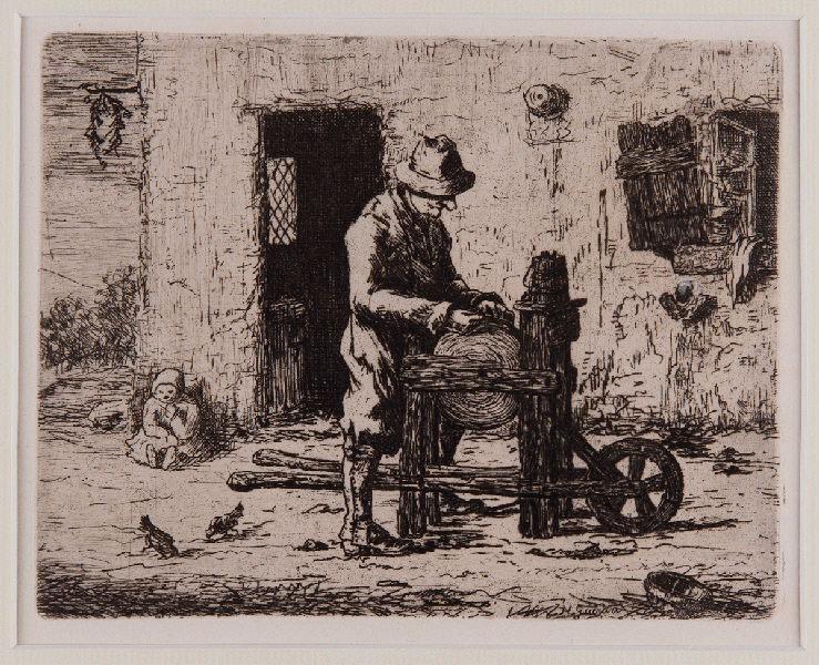 Paris à l'eau-forte : Le remouleur