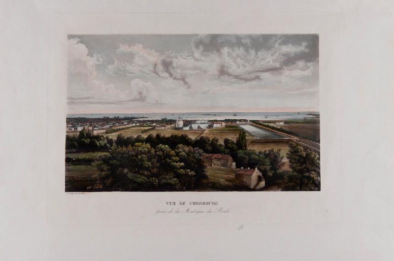 Cherbourg, pris de la montagne du Roule