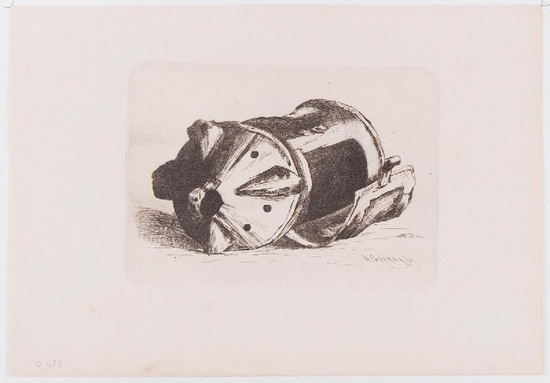 Paris à l'eau-forte : Lanterne renversée