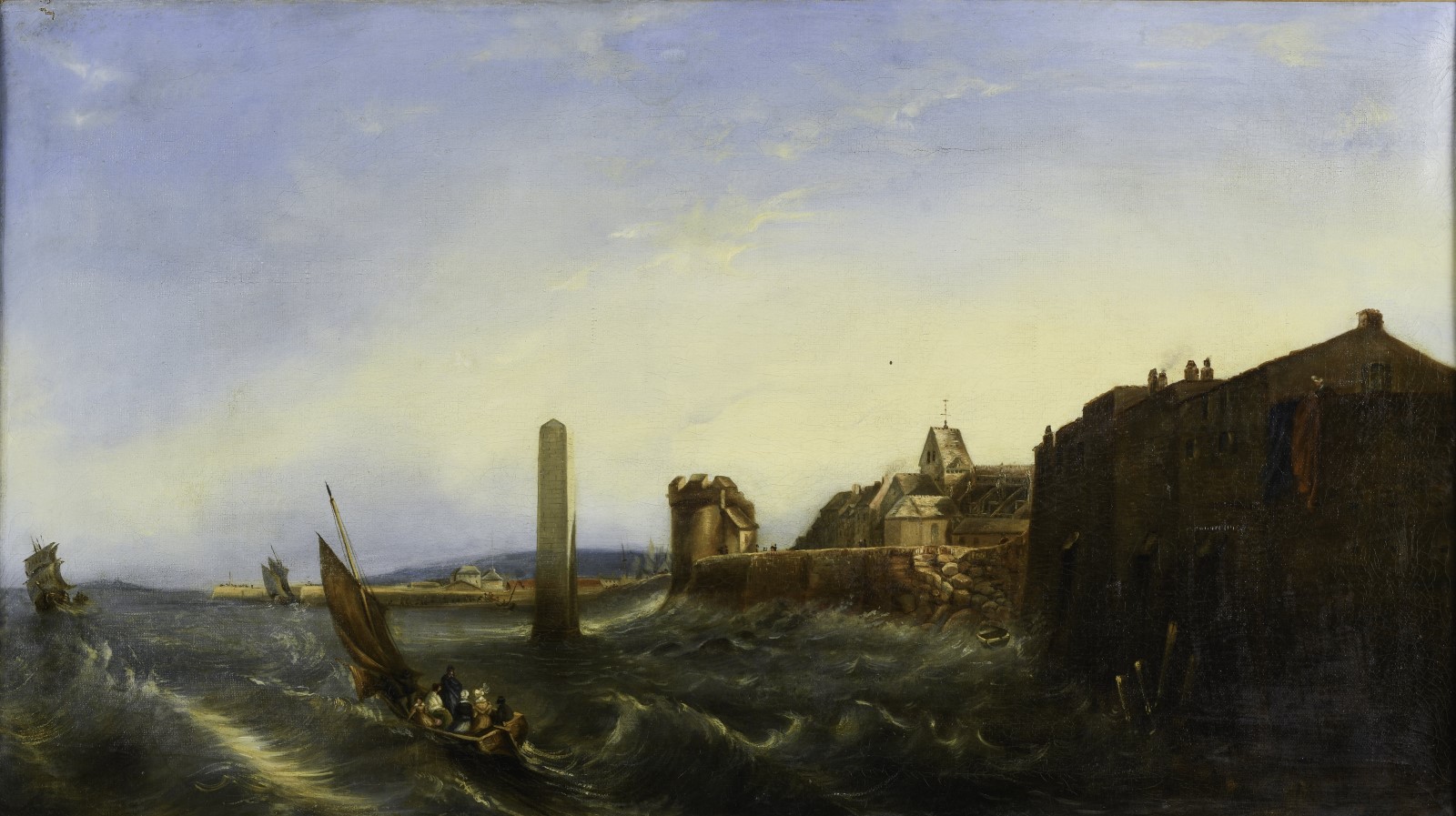 Vue du quai Napoléon, Cherbourg