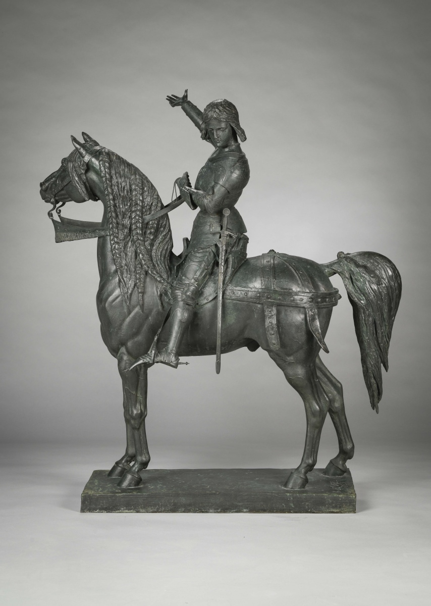 Jeanne d'Arc haranguant la foule