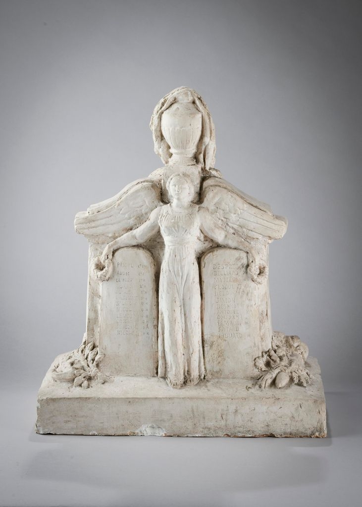 La douleur et la gloire consacrant des héros immortels ; Monument pour les marins du Vendémiaire