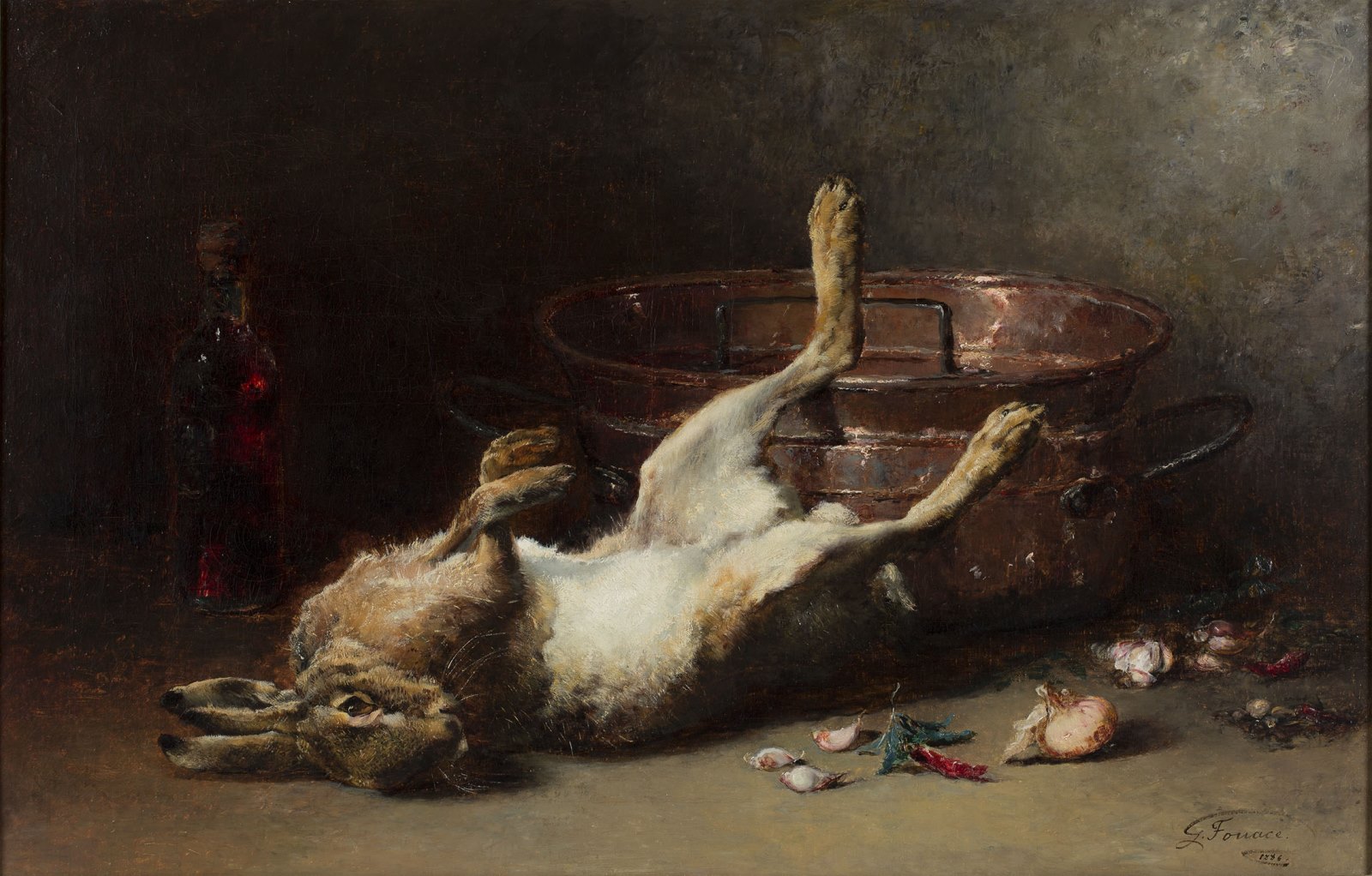 Le lièvre et le chaudron